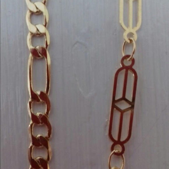 “ZURI”🥀 Double layer chain choker necklace boho - Picture 4 of 4